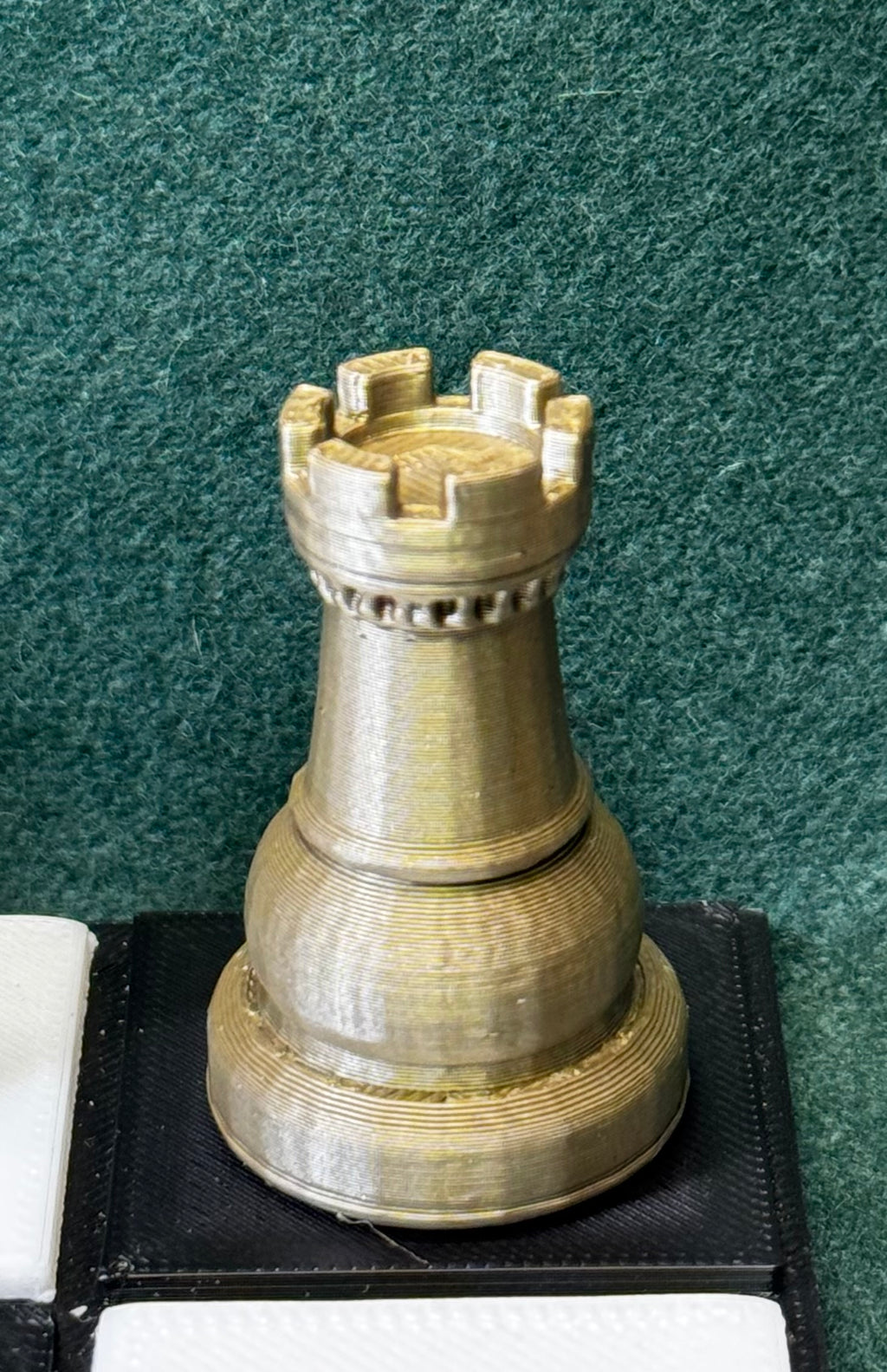 Schachspiel aus falscher Eiche Sammlerstück Tabletop Rollenspiel Gelände