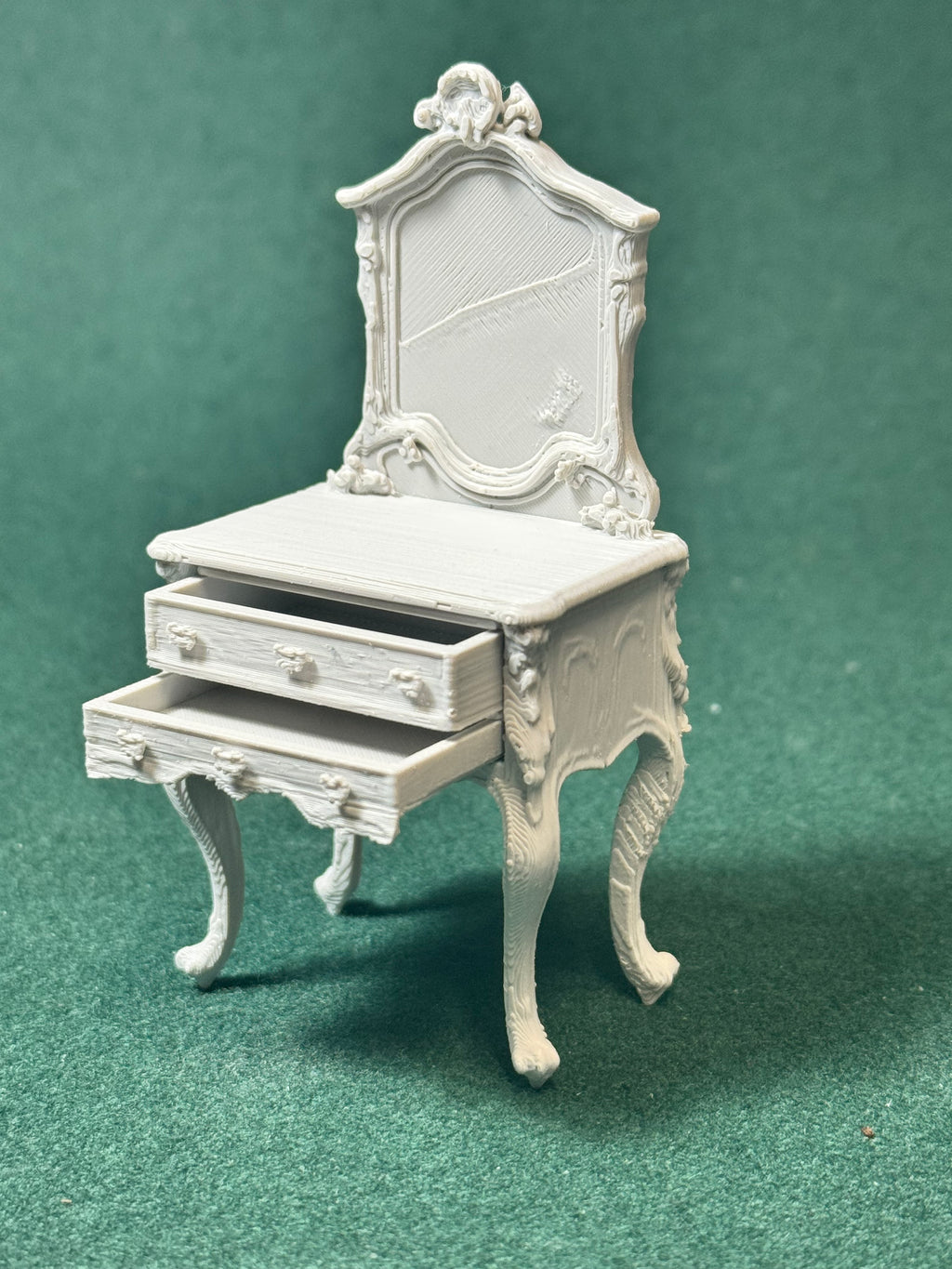 Harcourt Cabriole Van 1:12 Puppenhaus Miniatur Puppenstube Diorama Vintage