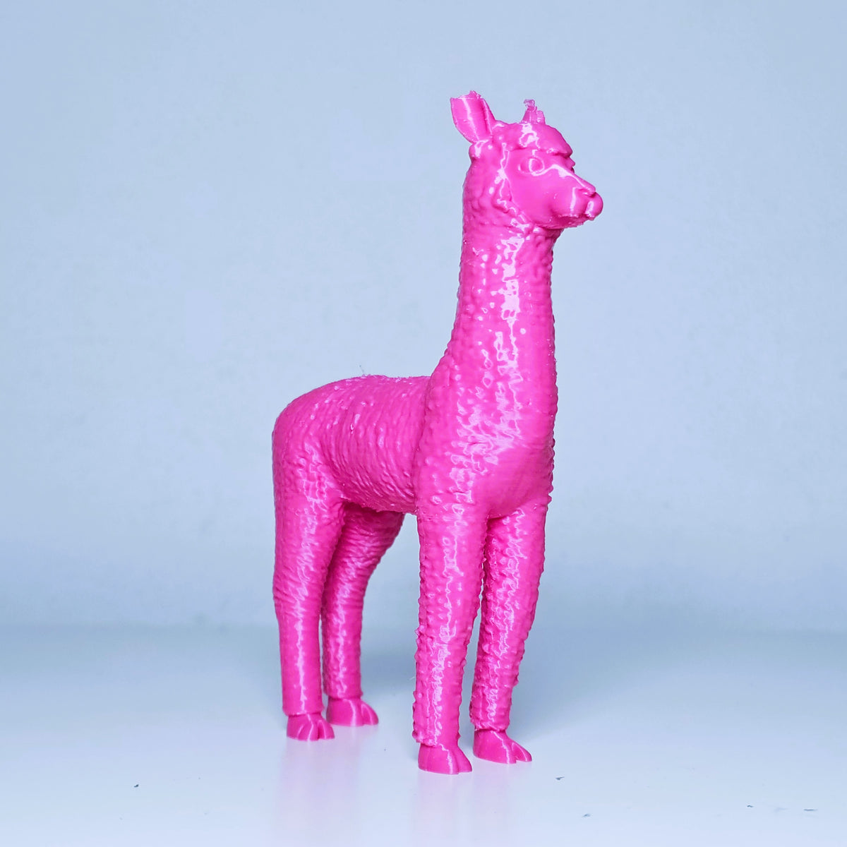 Alpaka schlicht Figur