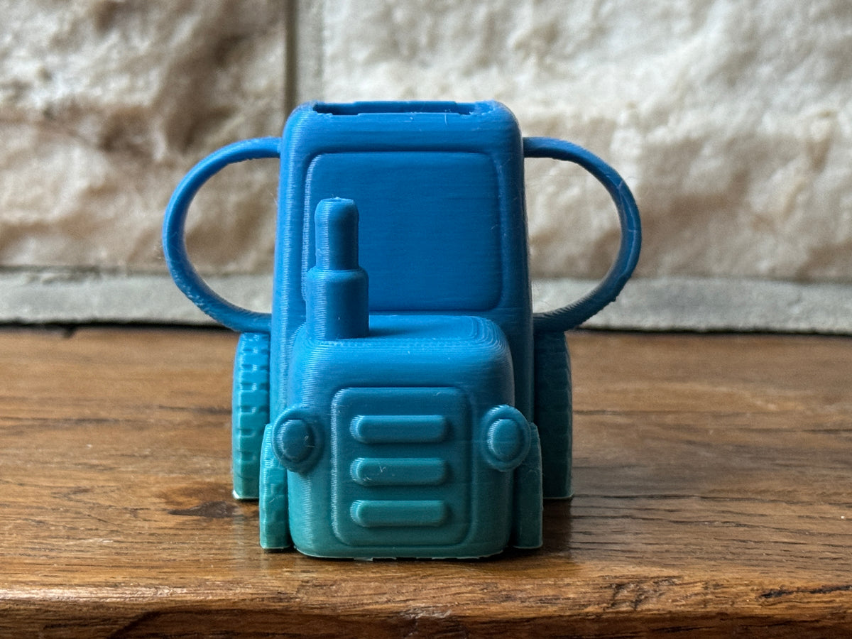Halter für Trinkpäckchen Traktor