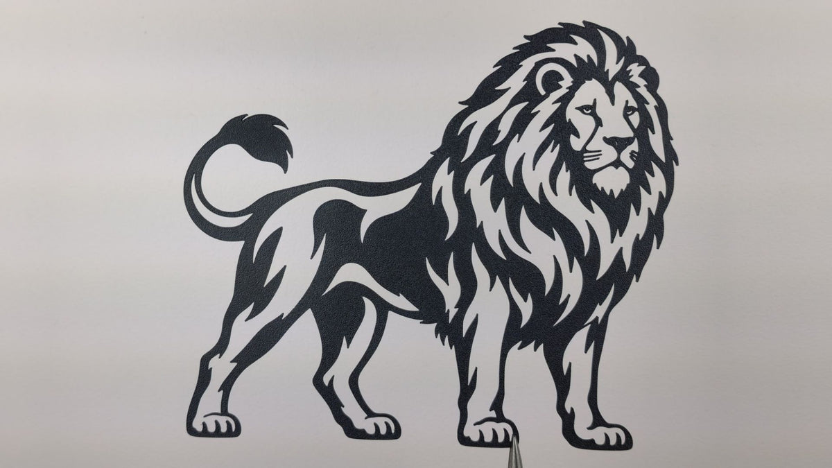 Majestätische Löwen-Wandkunst-Dekoration Wandbild Wanddeko Wanddekoration