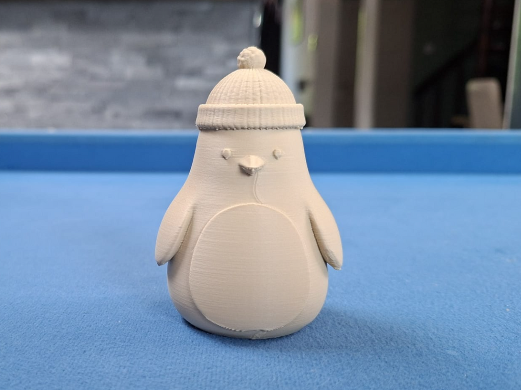 Sir Waddles Zu cool für die Kälte Figur Deko Statue Weihnachten Advent süß
