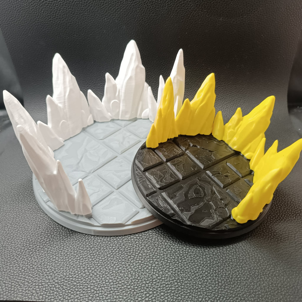 Power Aura Diorama Base Einfach zu druckender Ausstellungsständer