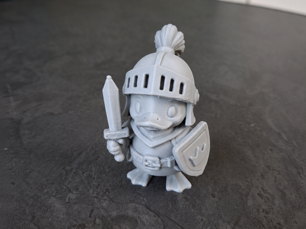 Sir Quacksalot Figur Deko Statue Fantasy Mittelalter Rollenspiel Tierfigur