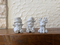 Weihnachtsfiguren Set 3-teilig Deko