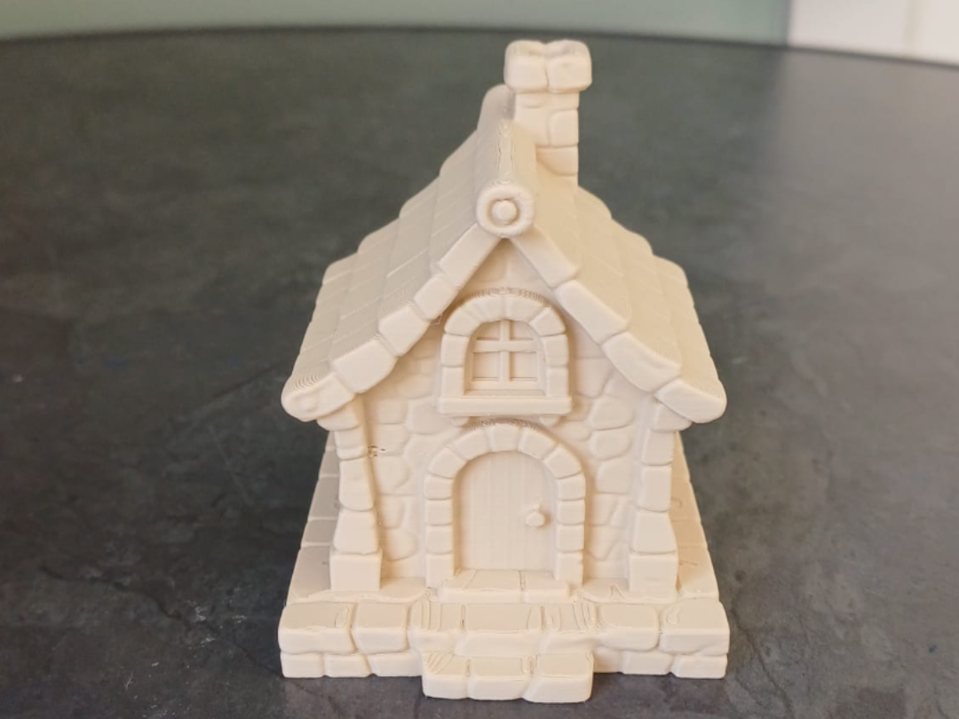 Miniatur-Cottage-Fantasy-Haus Figur Deko Statue Mittelalter Rollenspiel