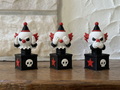 Nichts hören, sehen, sagen Figuren-Set Gruselige Springteufel