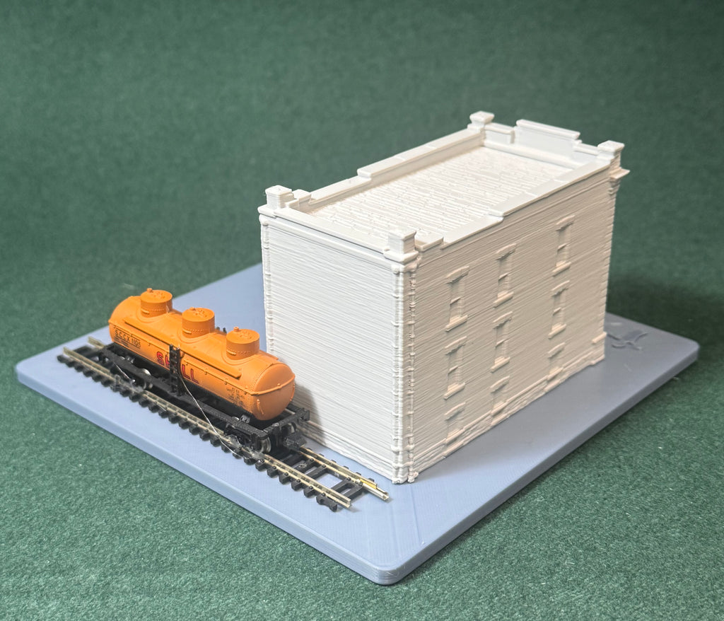 HO & N Struktur Madison Apartments Modelleisenbahn H0 Spur N Diorama