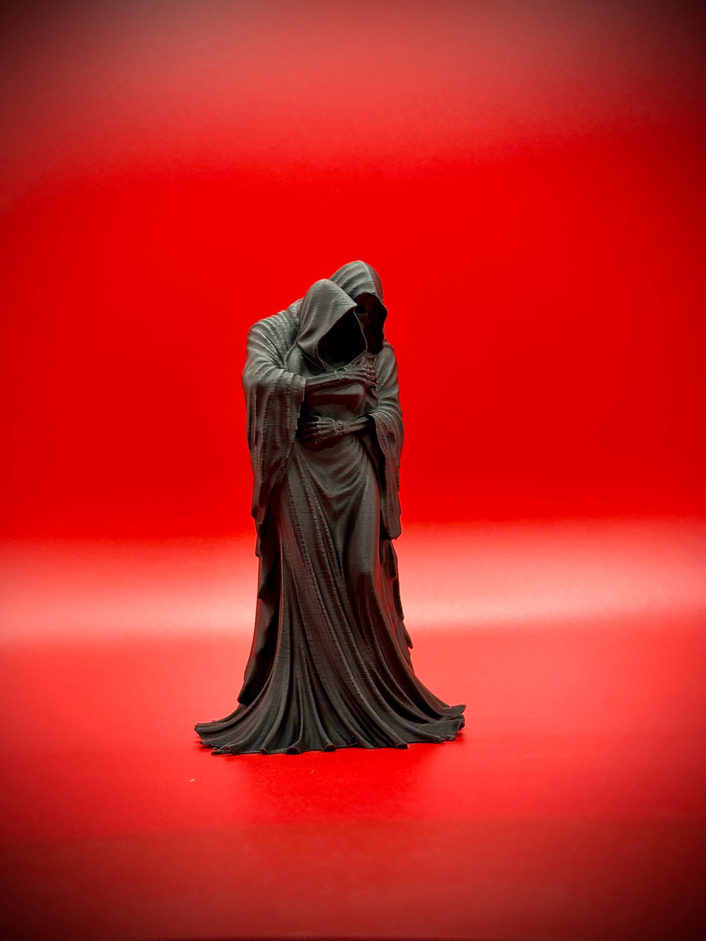 Skulptur Sensenmann und Kaiserin Bis dass der Tod