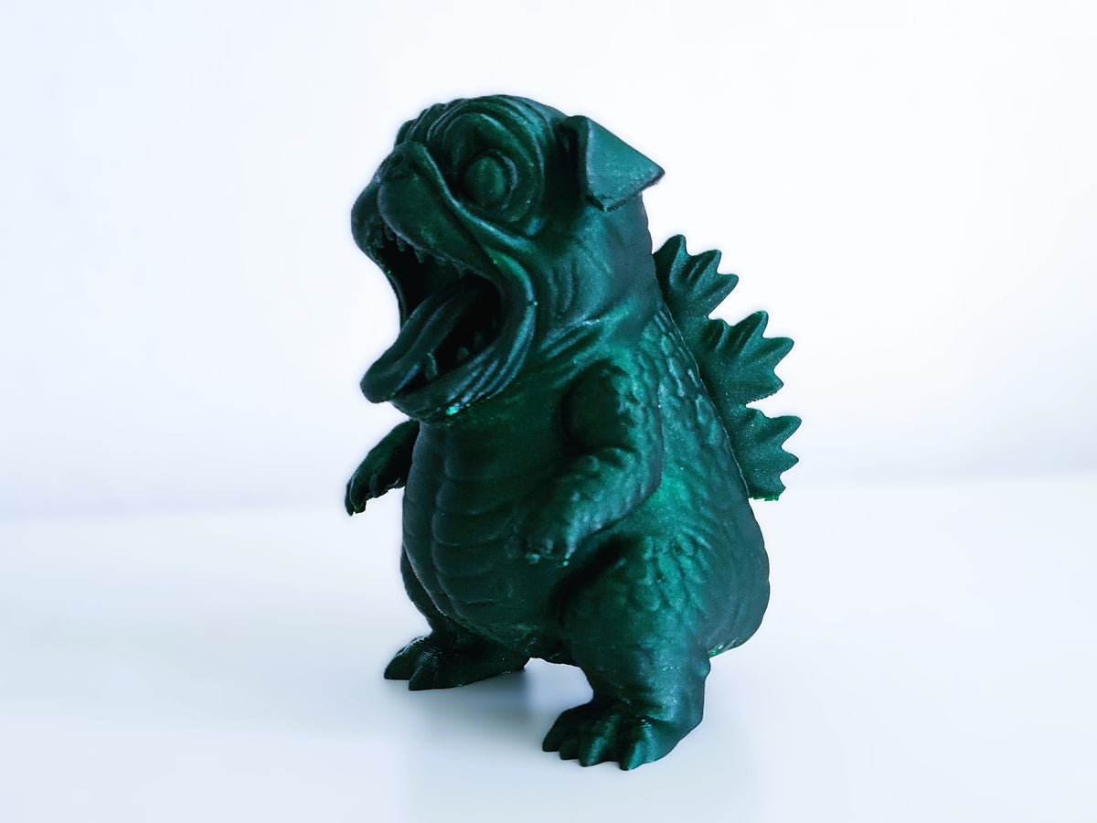 Dinosaurier Hund Mops