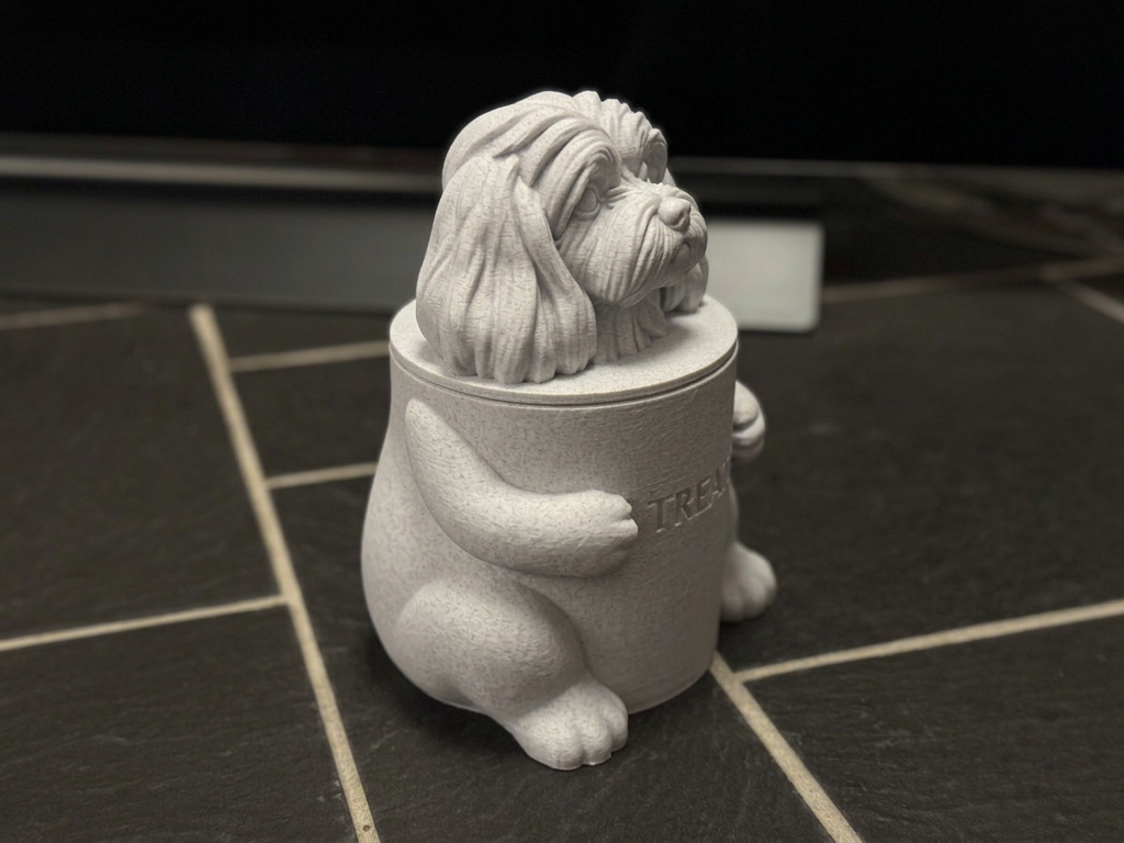 Deko-Dose Malteser mit Deckel