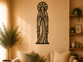 Gebet der Heiligen Maria 2D Wandkunst Wandbild Wanddeko Wanddekoration