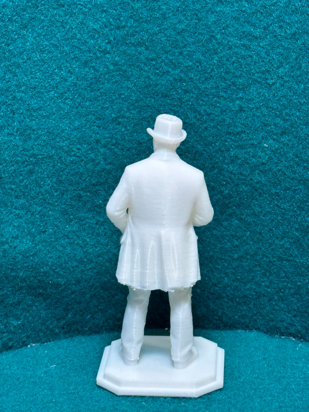 Zivilpolizist Geheimnis-Figur Deko Statue Puppenhaus Miniatur Puppenstube