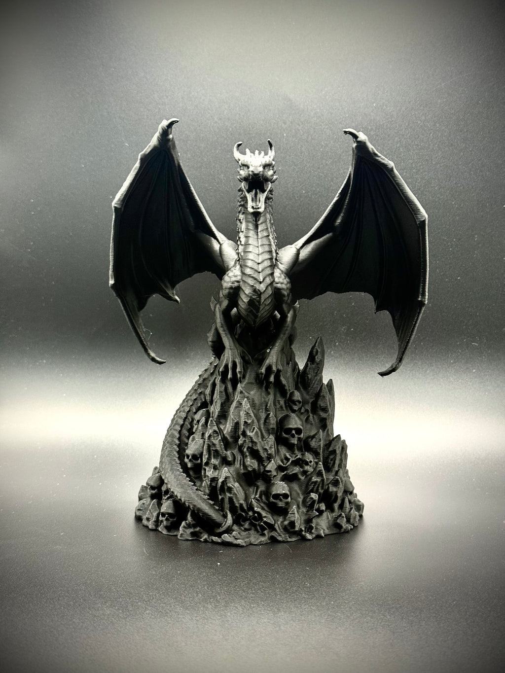 Figur Drache sitzend Deko