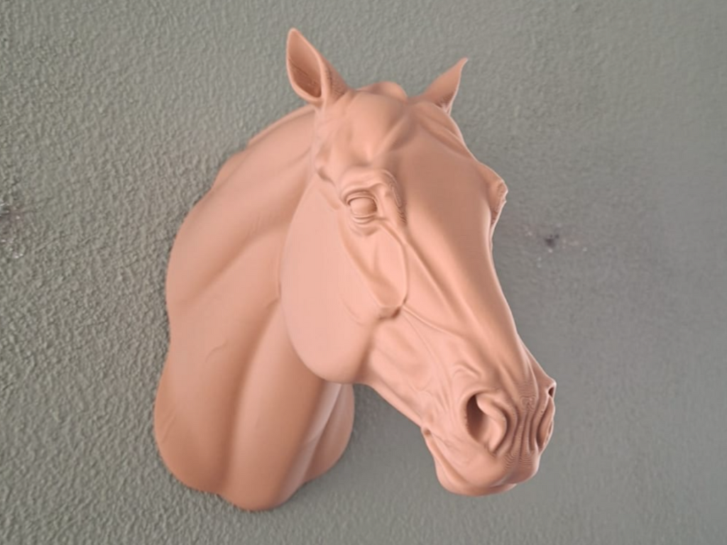 Pferdekopf Wanddekoration Pferdebüste Wandkunst Wandbild Tierfigur Tiere