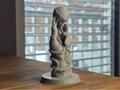 Hand hält Augapfel Figur Deko Statue Skulptur Dekoration Geschenk Vitrine