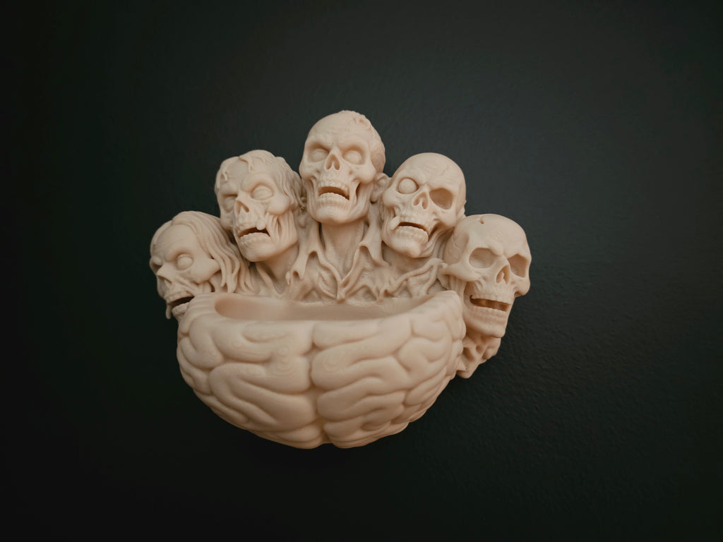 Zombie Gehirn Schale