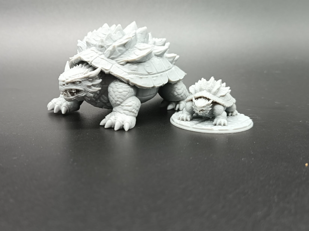 Monströser Schildkröten-Behemoth Tabletop -Miniatur