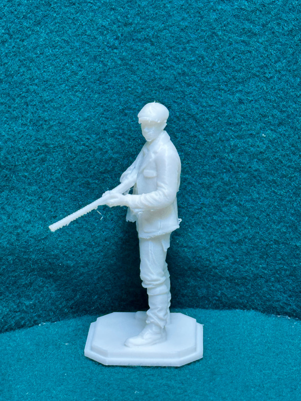 Wildhüter Mysteriöse Person Figur Deko Statue Puppenhaus Miniatur Diorama
