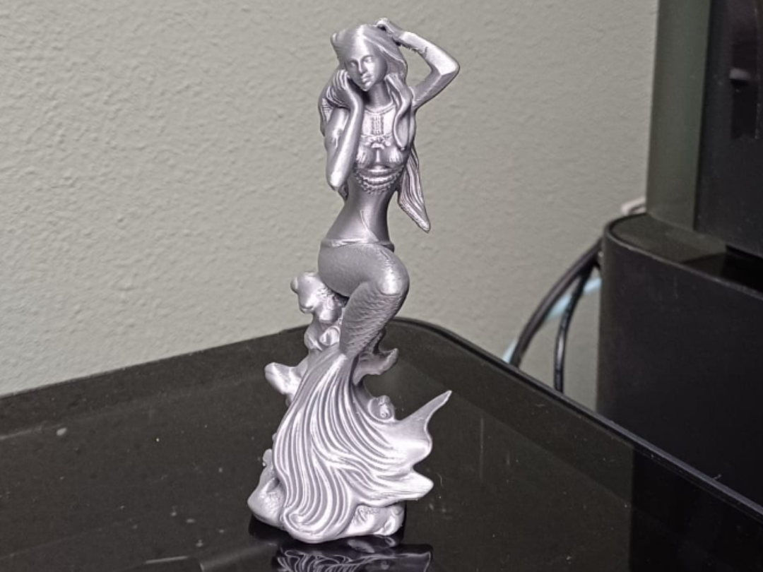 Sirenen-Meerjungfrauen-Statue Figur Deko Fantasy Mittelalter Rollenspiel