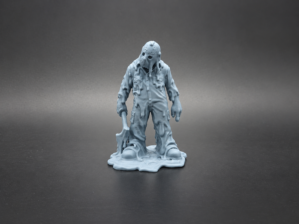 Schmelzender Maskierter Maniac Halloween Horrordekoration