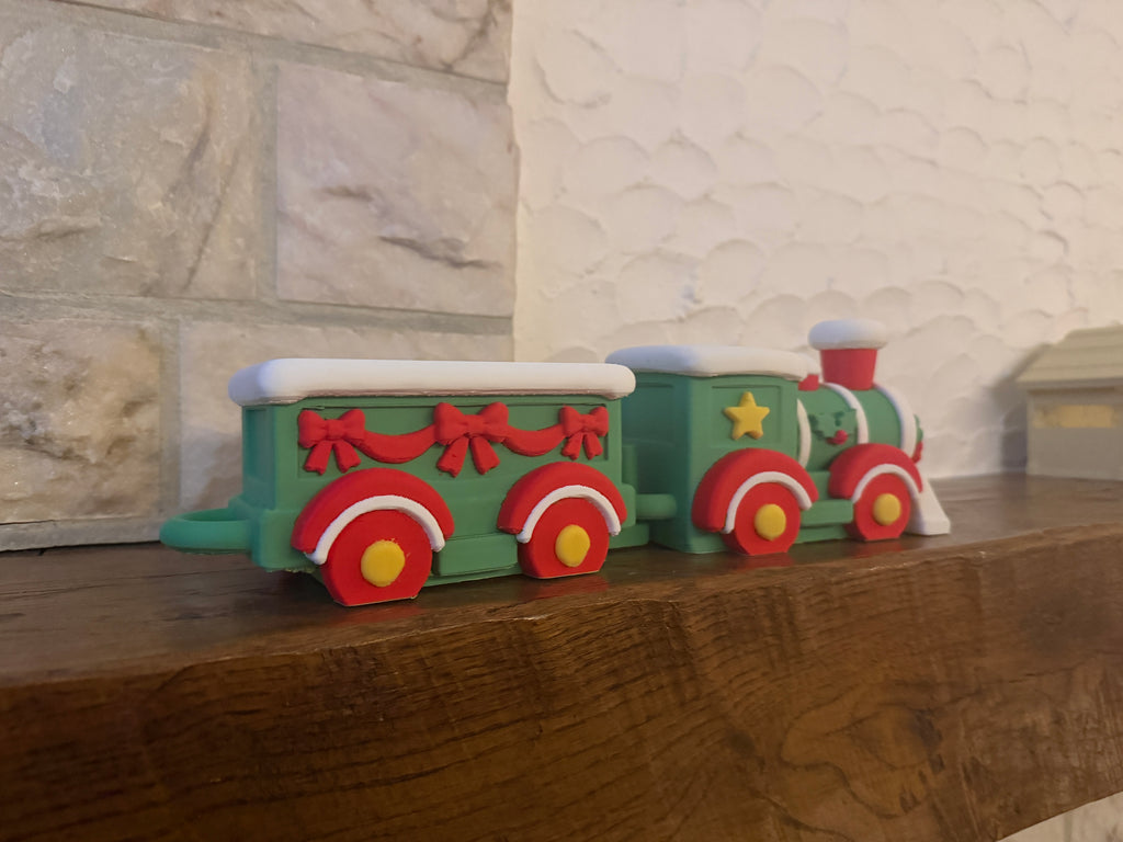 Weihnachtszug Deko modular mit Drehverschluss