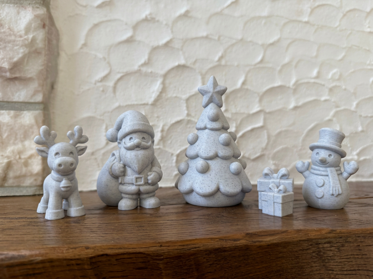 Weihnachtsfiguren Set 5-teilig Deko