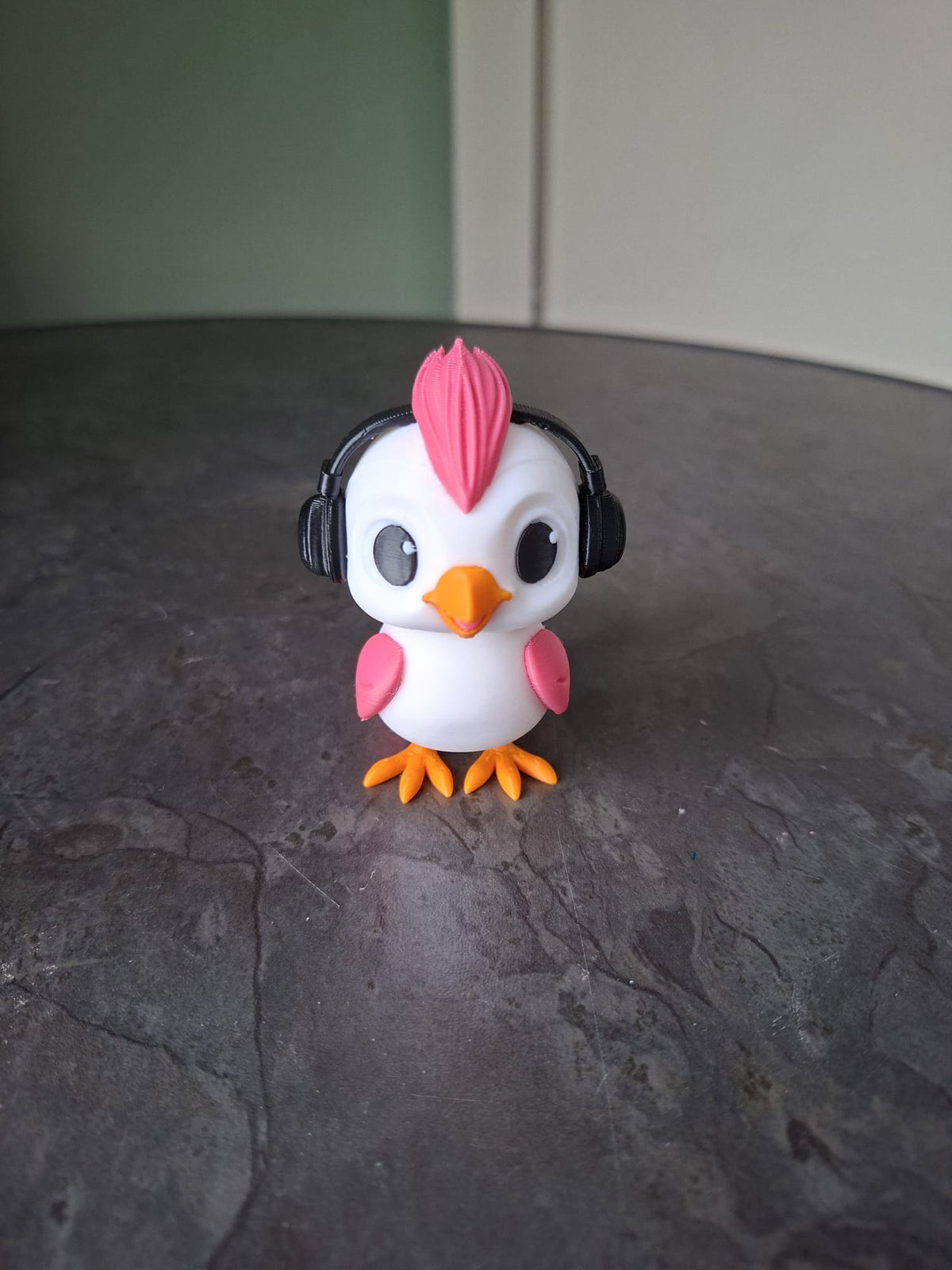 Niedliche Vogelfigur für Musikliebhaber Deko Statue Valentinstag Liebe süß