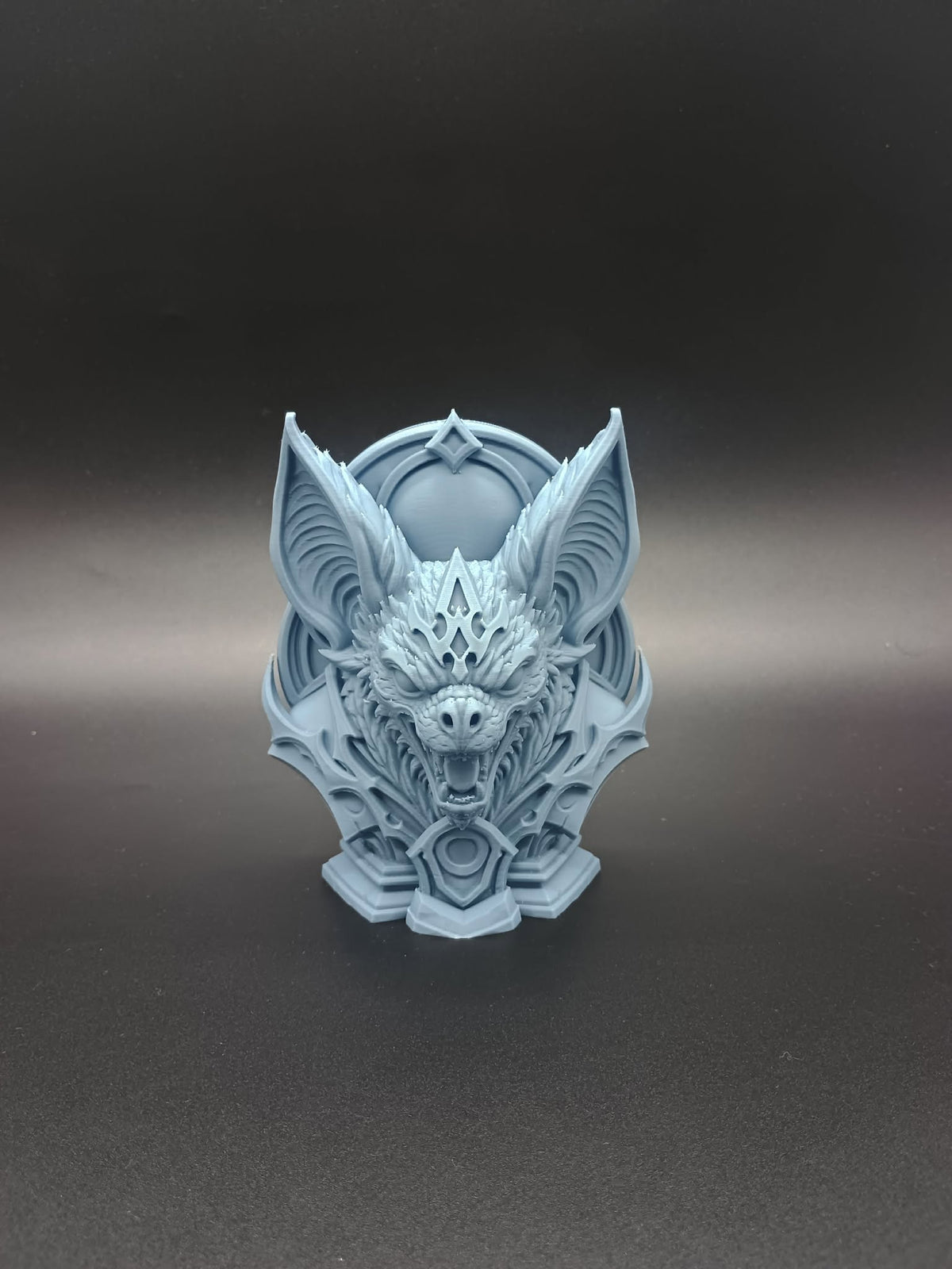 Dämonische Fledermaus Gothic Vampirfledermaus BÜSTE