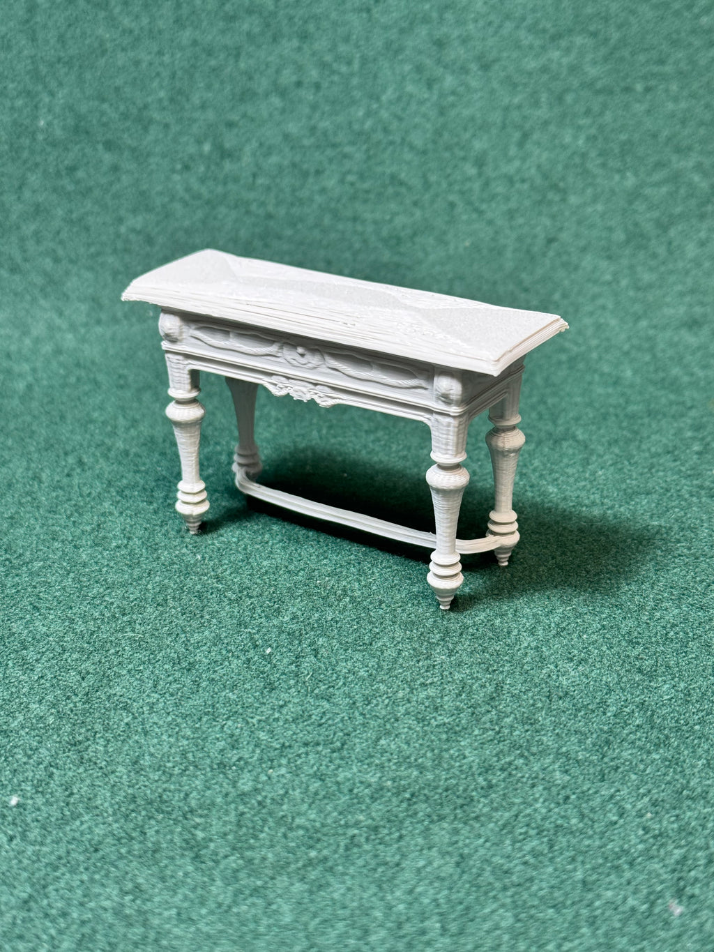 Puppenhaus Mini Flurtische der Viktorianischen Ära 3 Miniatur 1:12 Diorama