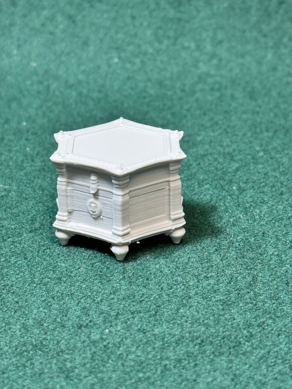 Puppenhaus Mini Schreibtischsafe im viktorianischen Zeitalter 2 Miniatur