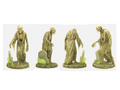Zombie Horror-Serie Figur Deko Statue Halloween Grusel Gothic Skulptur