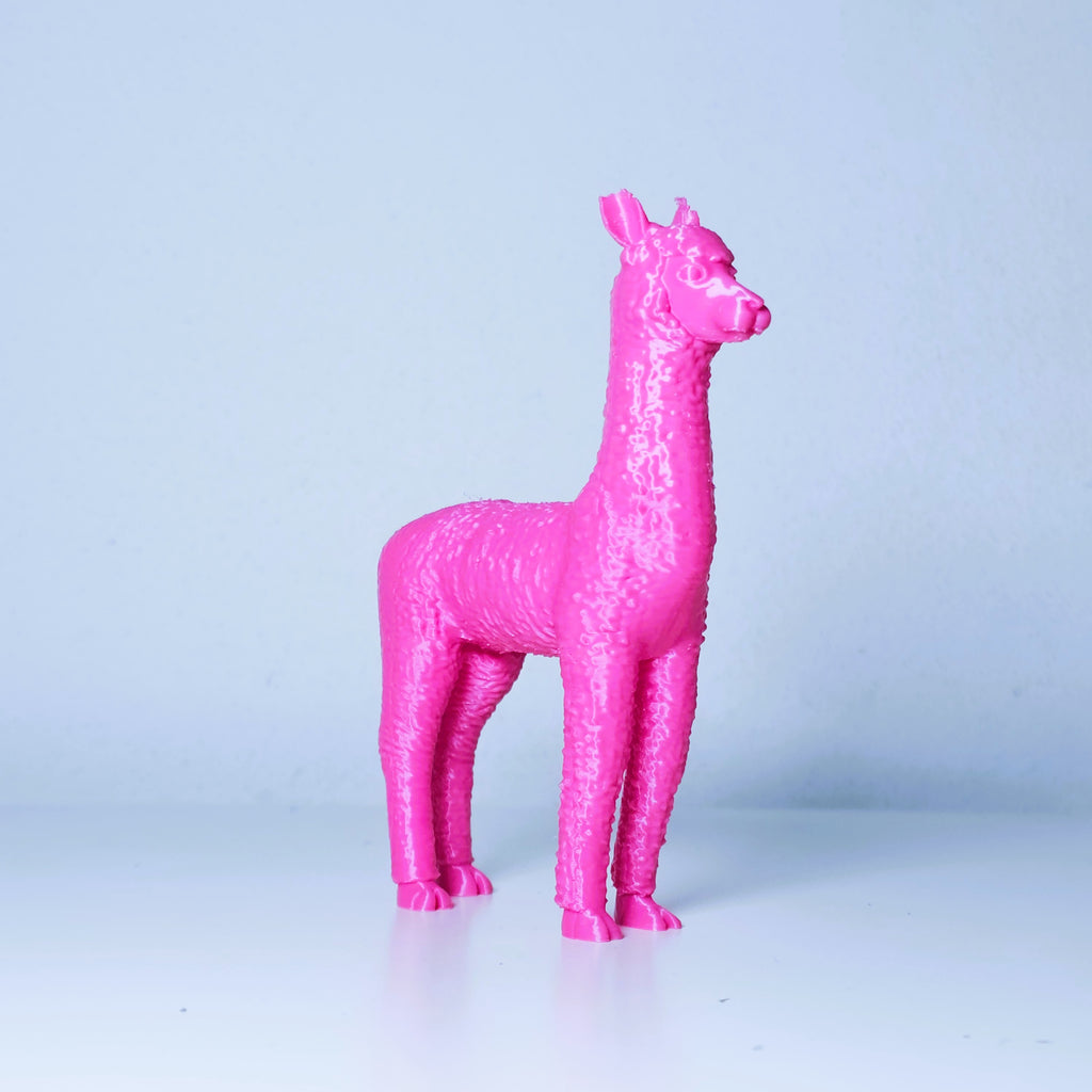 Alpaka schlicht Figur
