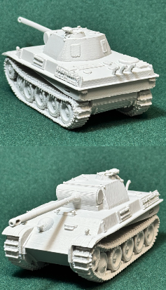 Zweiter Weltkrieg Deutscher PANZER 38 +26 verschiedene Figur Deko Statue