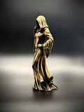 Figur Sensenfrau gesichtslos Gothic Deko