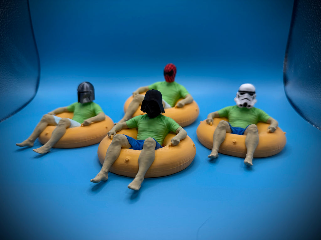 Figuren Schwimmreifen lustig Sammlung