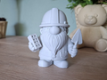 Bauarbeiter-Gnom Bauarbeiter-Figur Deko Statue Weihnachten Weihnachtsdeko