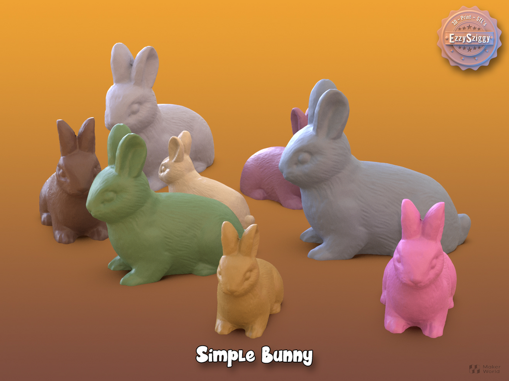 Einfacher Hase Figur Deko Statue Ostern Osterdeko Frühling Skulptur