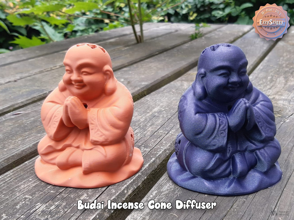 Budai Räucherkegel-Diffusor Figur Deko Statue Skulptur Dekoration Geschenk