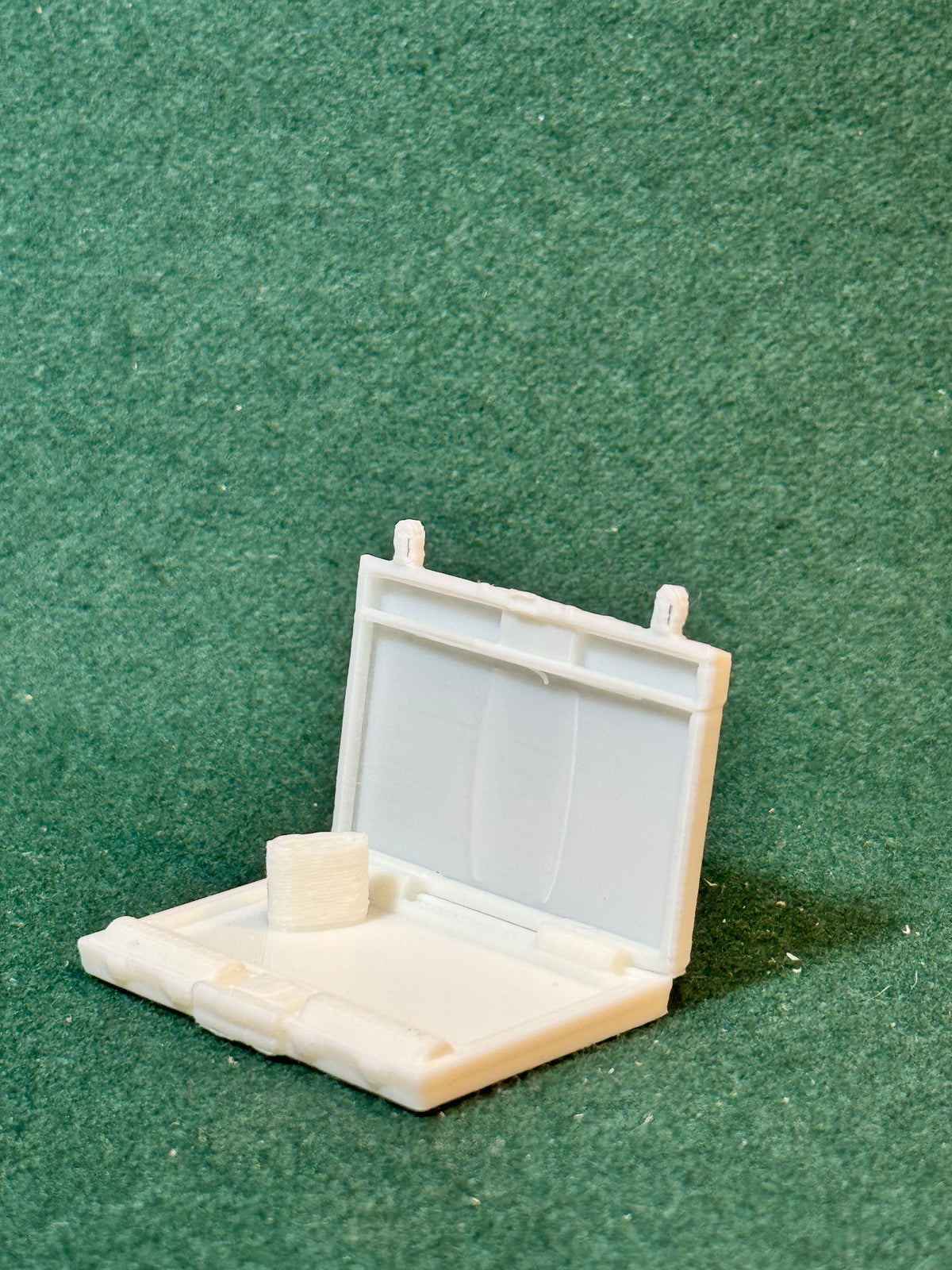 Puppenhaus Mini Backgammon aus der Viktorianischen Ära Miniatur 1:12 Möbel