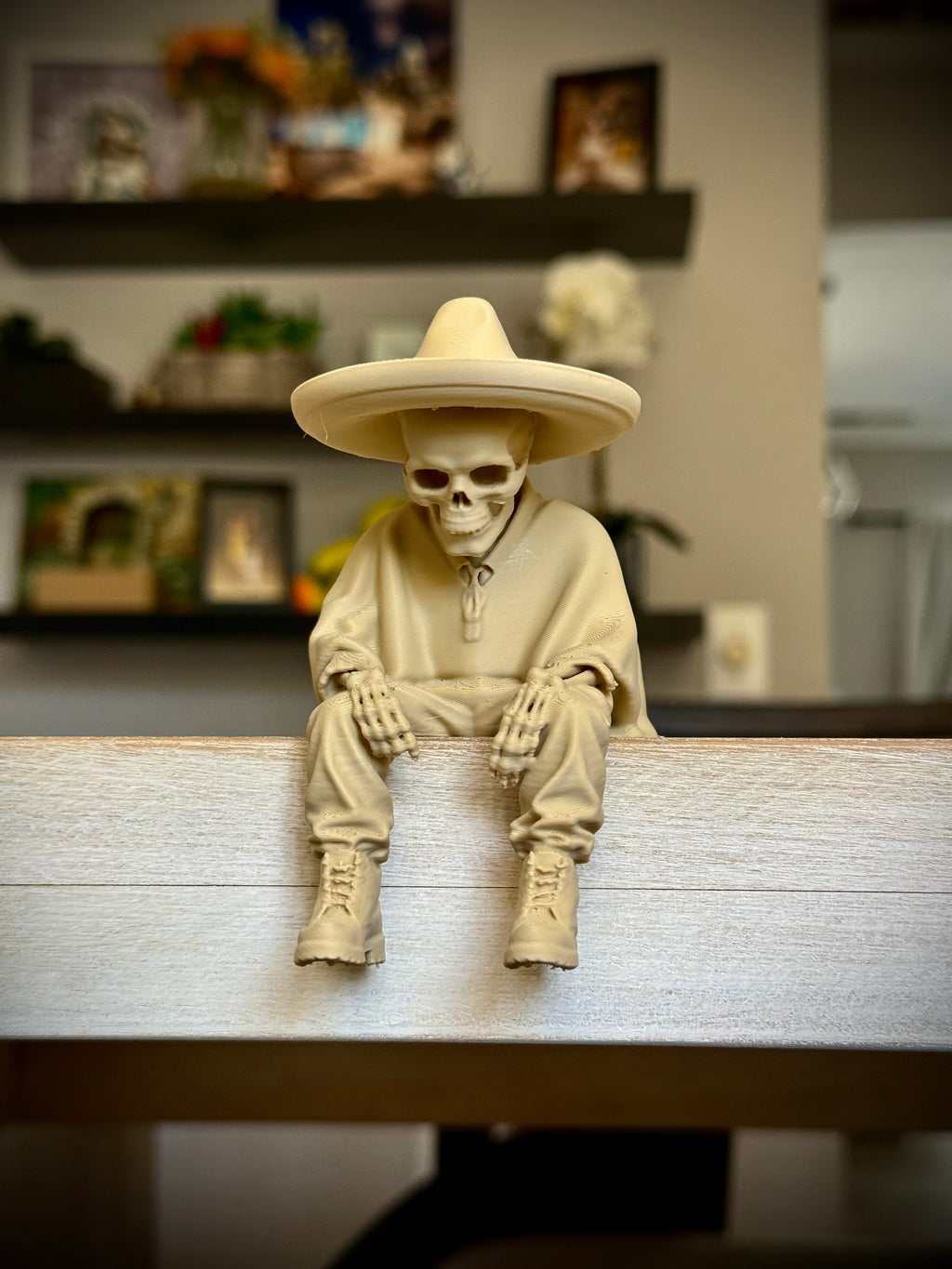 Totenkopf Kantenhocker Desperado