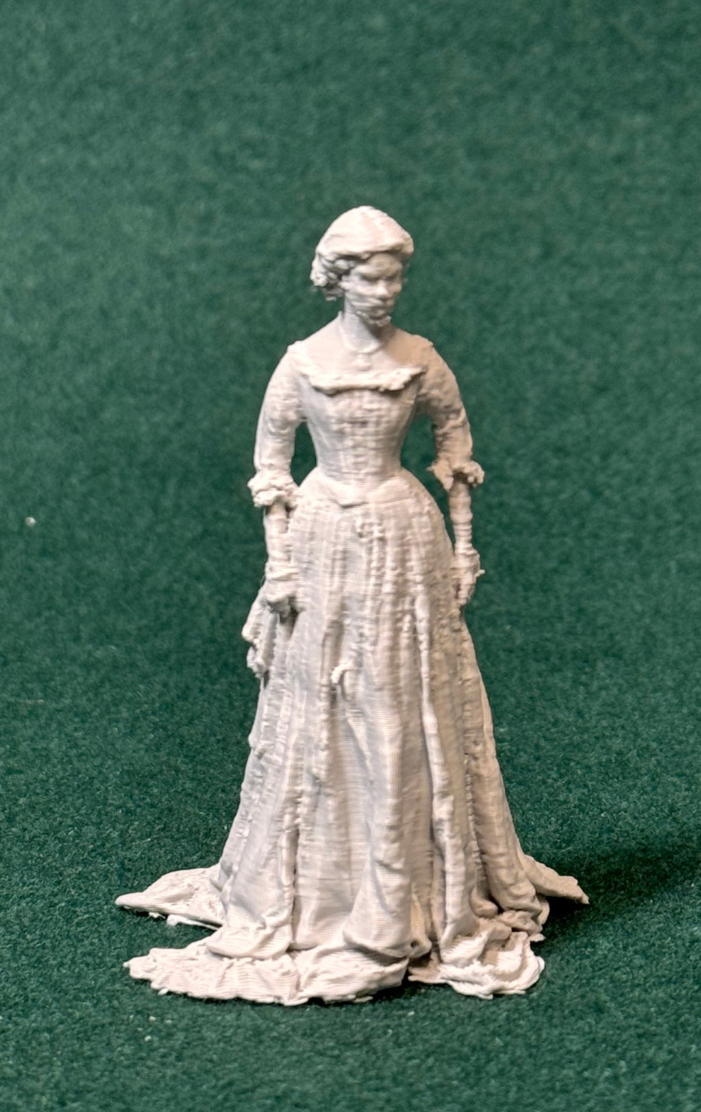 1880er 7 Frauen der Mittelklasse Personen 0029 Figur Deko Statue Fantasy