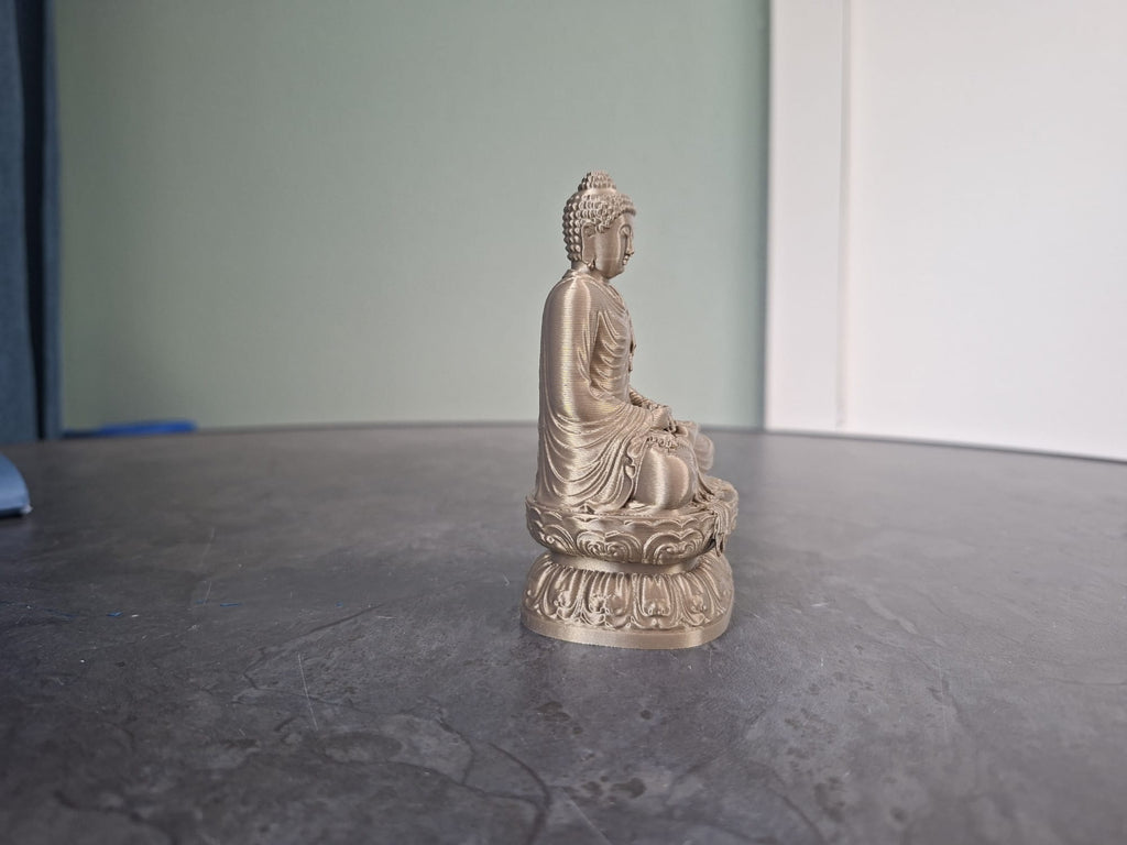 Meditierende Buddha-Statue Zen-Heimdekoration Figur Deko Weihnachten Antik