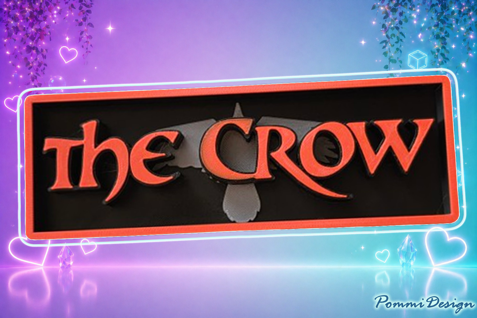TheCrow | insprierierter Merchandise  | Fan-Art-Sign| Merch | Unikat