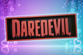 Plaque inspirée de Daredevil - Fan Art - Marchandise-Pancarte/Plaque