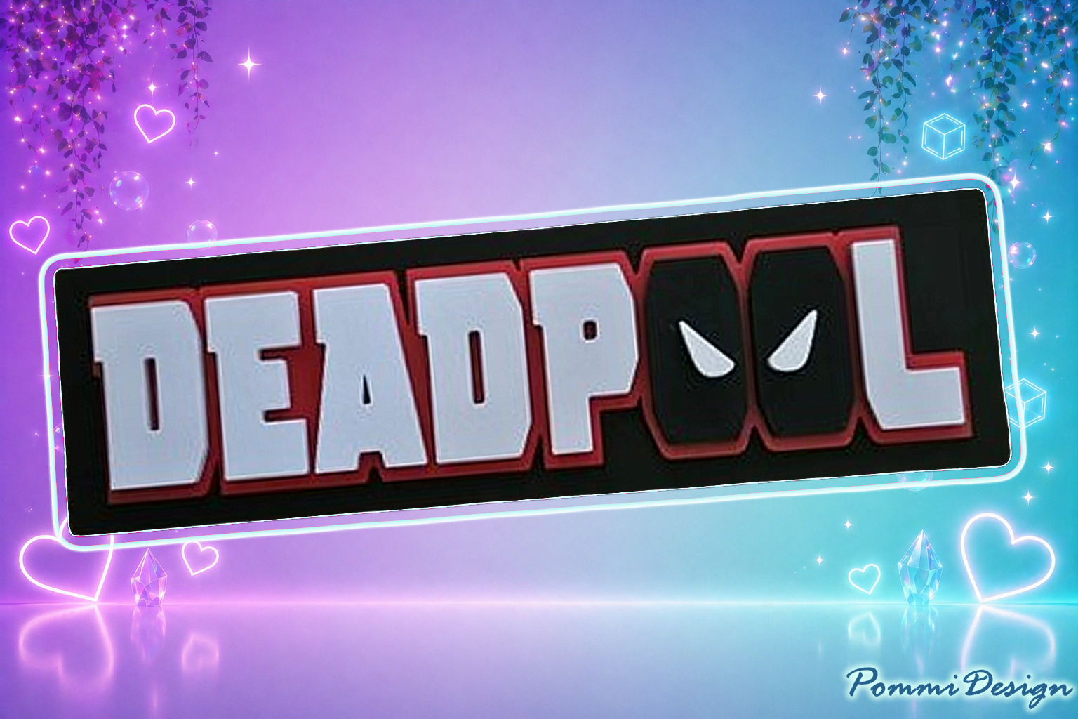 Deadpool 2 Inspired Sign - Fan Art - Merchandise-SIGN/Plaque