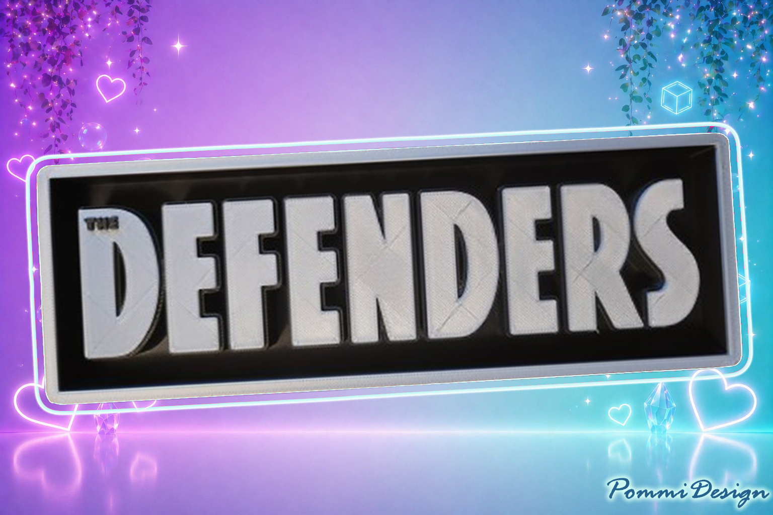 Defenders | insprierierter Merchandise  | Fan-Art-Sign| Merch | Unikat