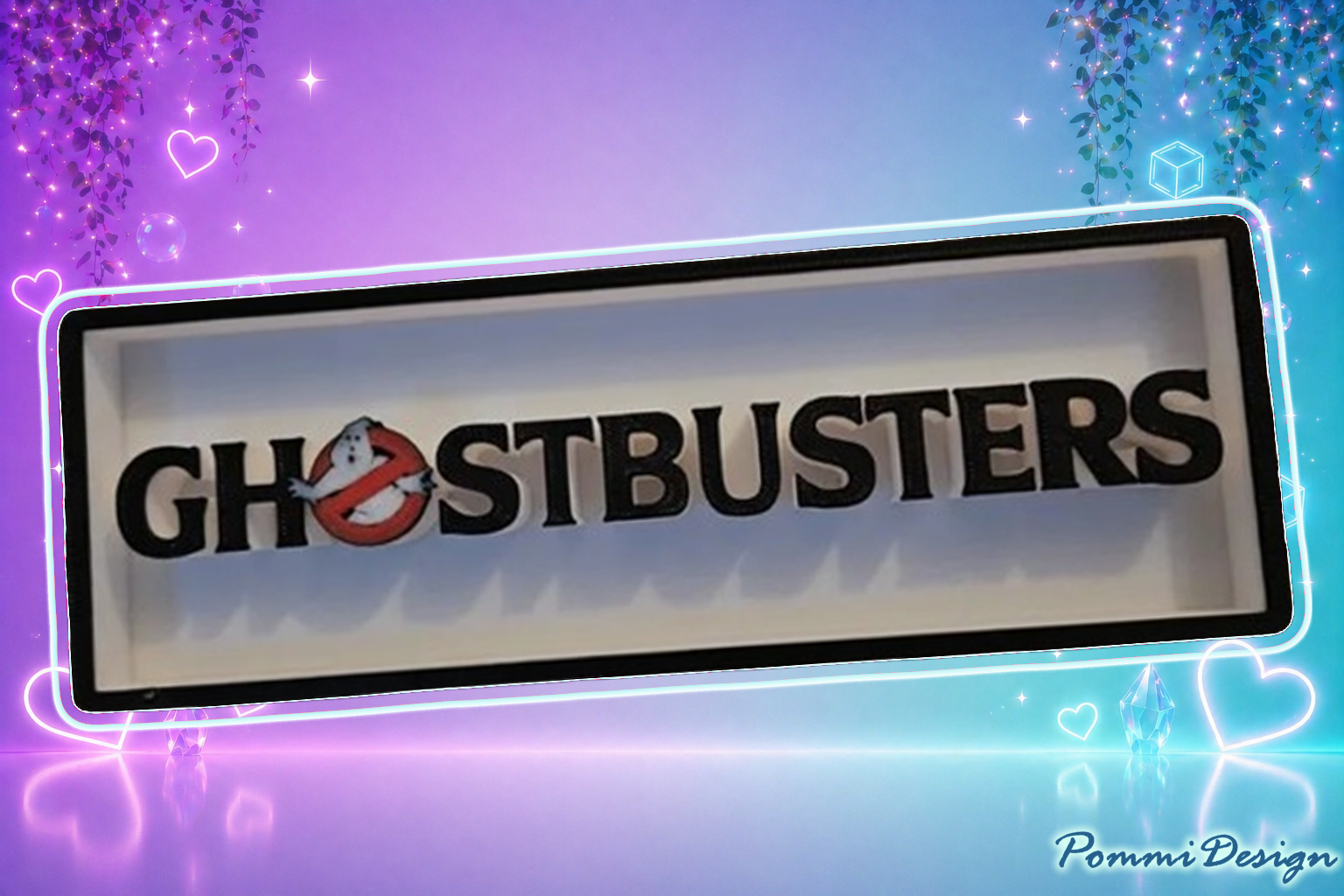 Ghostbusters - inspiriertes Schild - Fan Art - Merchandise-SIGN/Schild