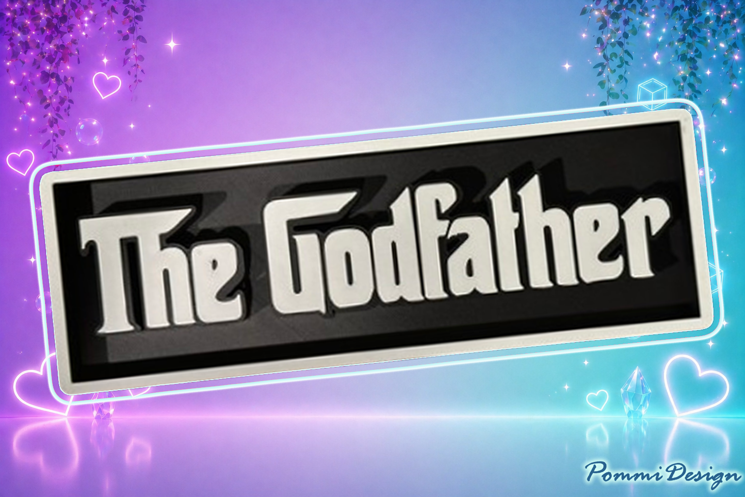 The Godfather |  inspirierter Merchandise  | Fan-Art-Sign| Merch | Unikat