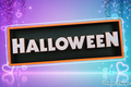 Halloween - inspiriertes Schild - Fan Art - Merchandise-SIGN/Schild